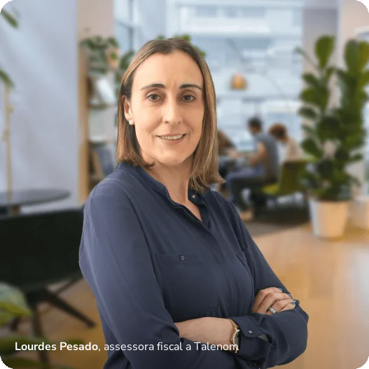 Lourdes Pesado, assessora fiscal a Talenom