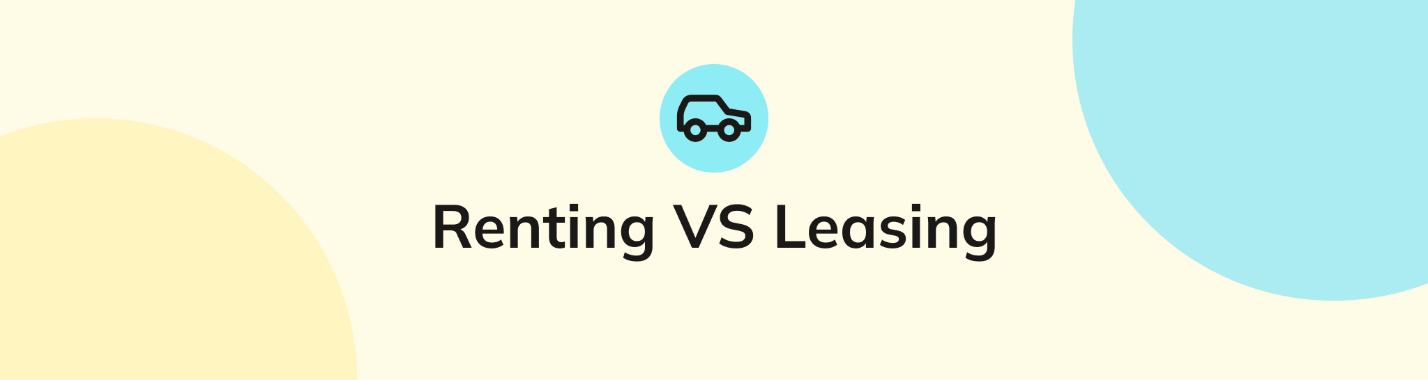 Renting versus leasing para autónomos