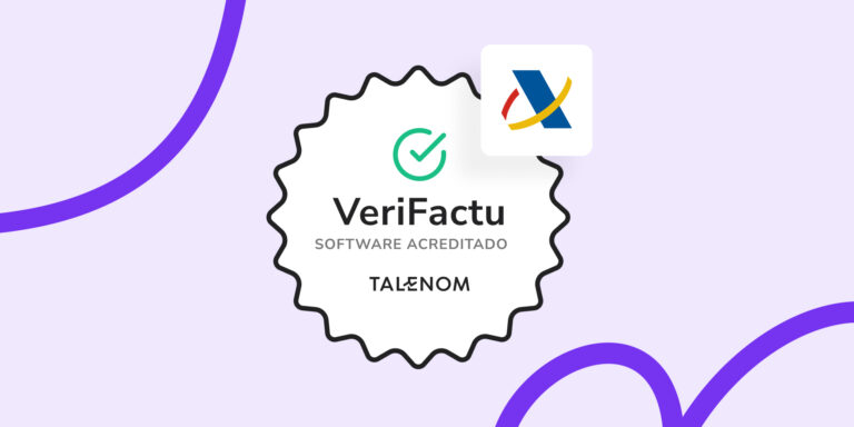 Talenom cumple con el sistema verifactu