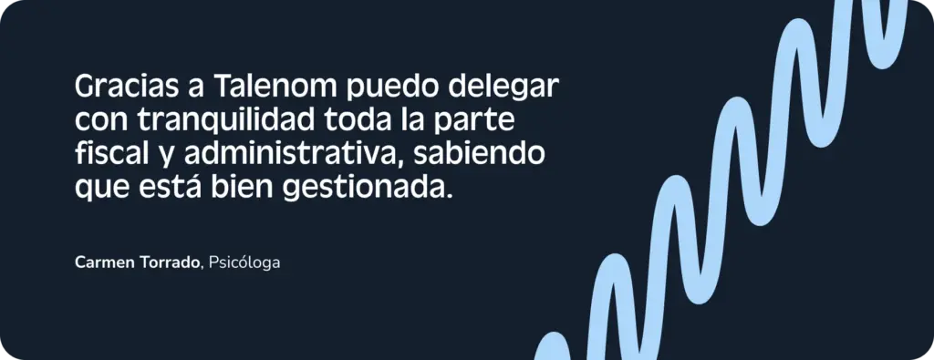 Carmen Torrado psicóloga testimonial