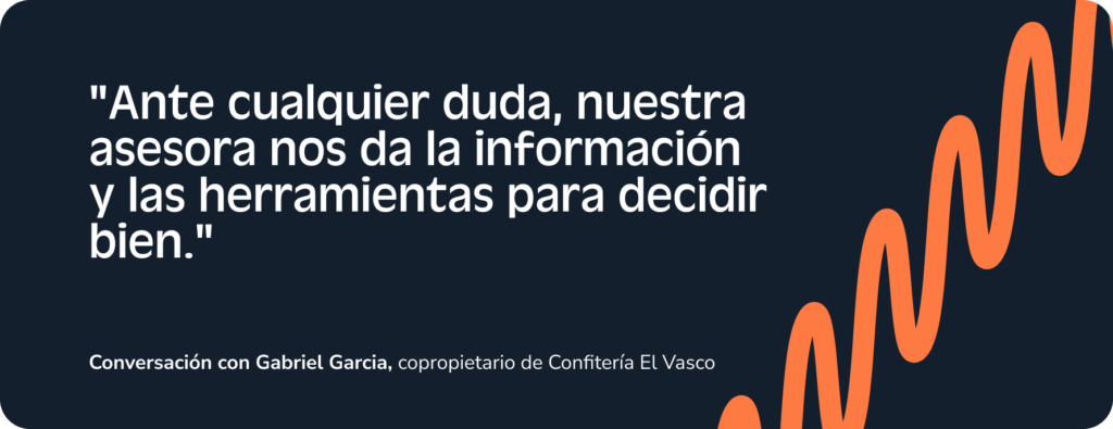 Ante cualquier duda, nuestra asesora nos da la información y las herramientas para decidir bien.