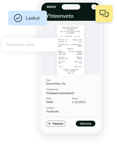 Easor App Talenom ilmainen laskutusohjelma